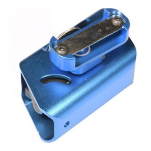 Подсумок пистолетный IPSC adjustable aluminium holster for Race Master SHS skeleton Blue I001-BL
